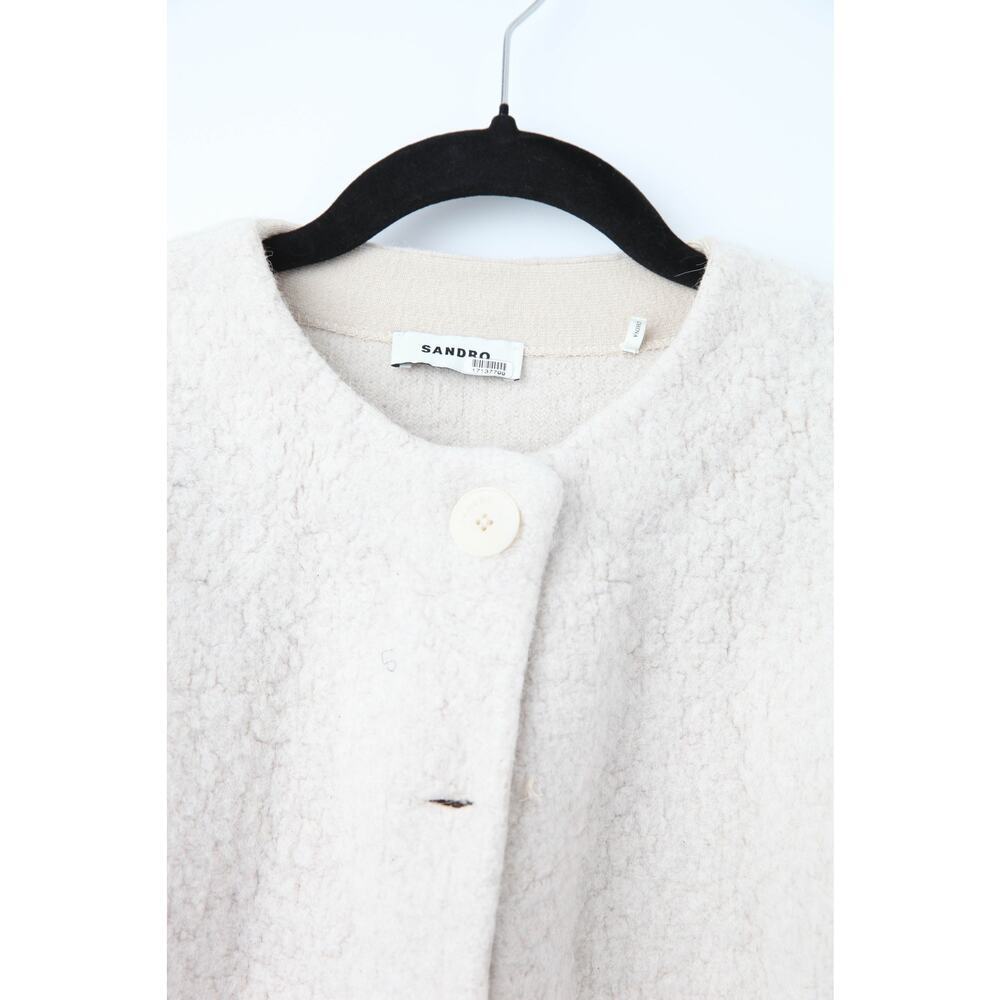 Sandro Creamy Knit Cardigan - Picture 7 of 8